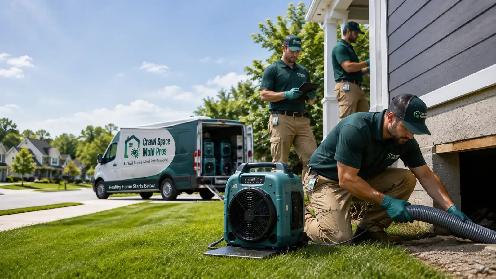 Crawl Space Mold Removal in Salem, NE